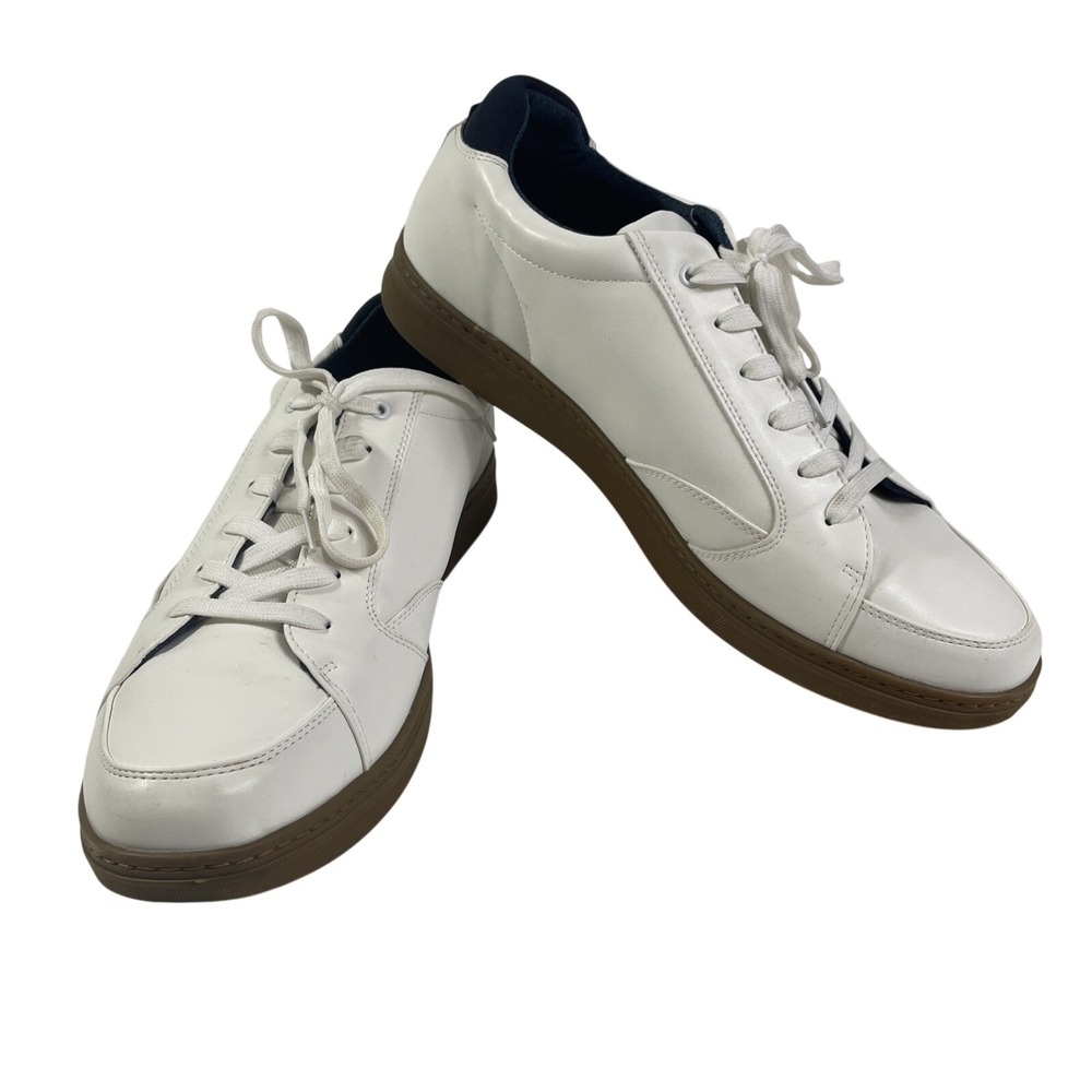 Nunn Bush Aspire Lace to Toe Oxford White Men's Size 14M